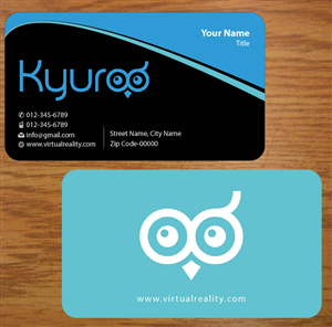 Visitenkarten-Design von Joy16589 für Kyuroo | Design: #3355573