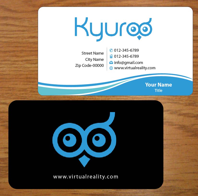 Business Card Design by Joy16589 for Kyuroo | Design #3355591