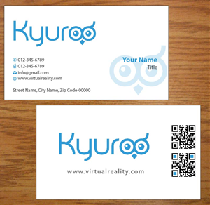 Business Card Design by Joy16589 for Kyuroo | Design: #3370245