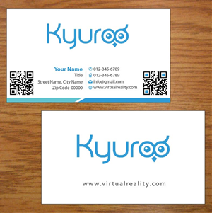 Visitenkarten-Design von Joy16589 für Kyuroo | Design: #3370260