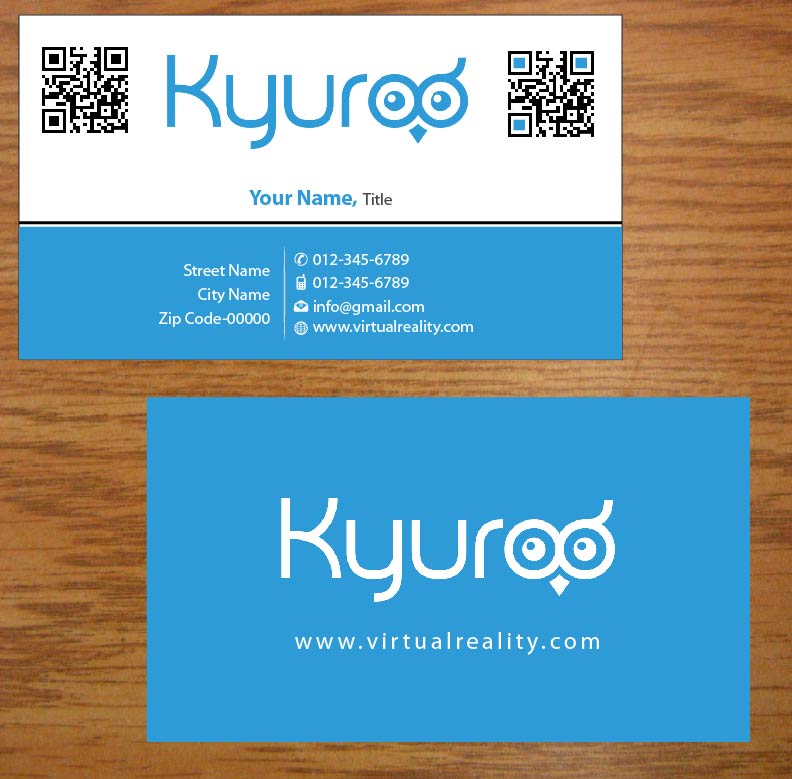 Visitenkarten-Design von Joy16589 für Kyuroo | Design #3370263
