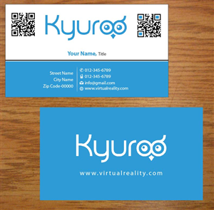 Visitenkarten-Design von Joy16589 für Kyuroo | Design: #3370263