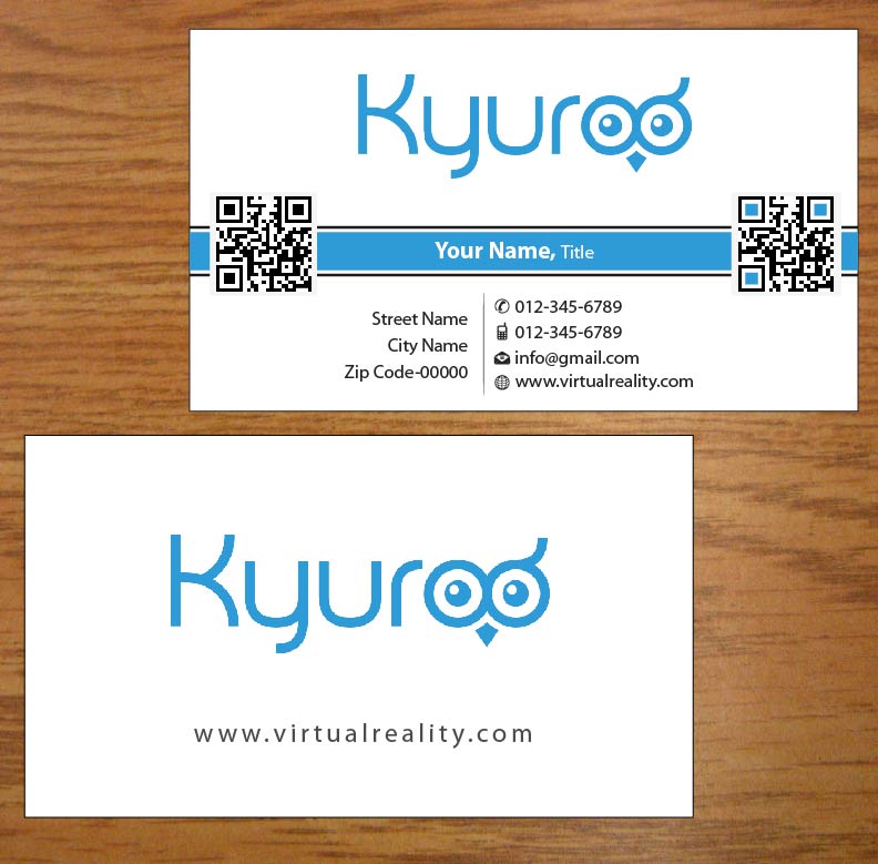 Visitenkarten-Design von Joy16589 für Kyuroo | Design #3370268