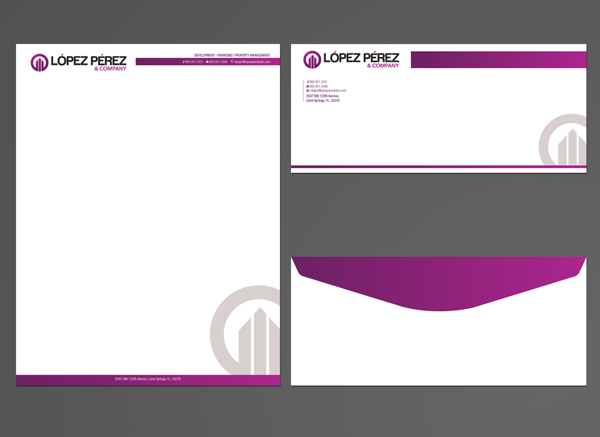 Stationery Design by kousik for Lopez Perez & Company | Design #3367974