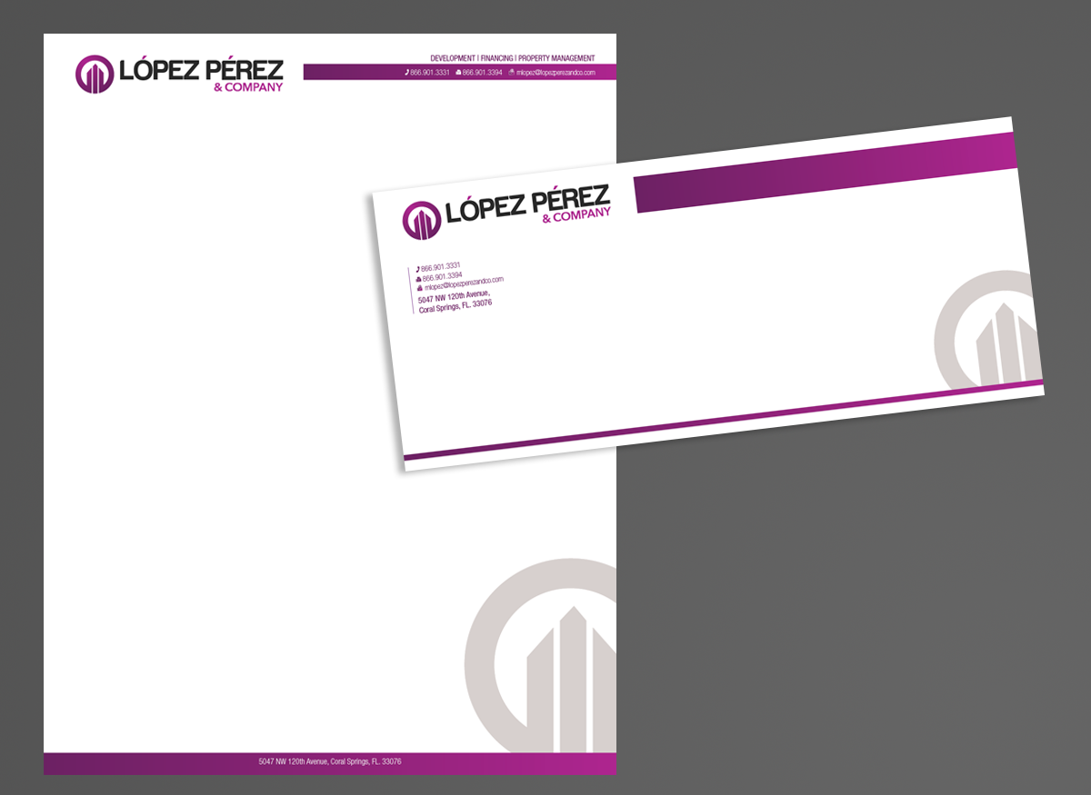 Stationery Design by kousik for Lopez Perez & Company | Design #3367978