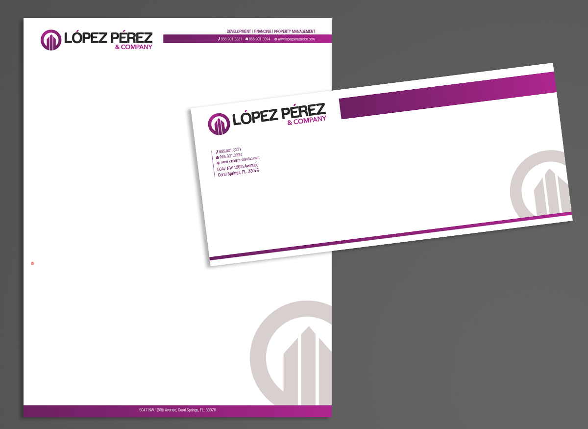 Stationery Design by kousik for Lopez Perez & Company | Design #3368185
