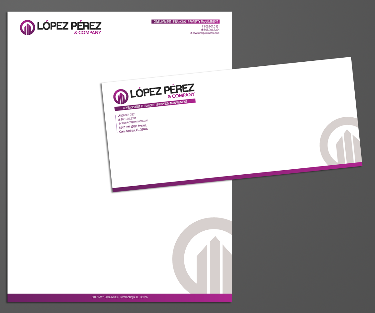 Stationery Design by kousik for Lopez Perez & Company | Design #3371307