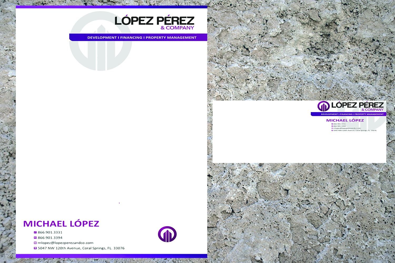 Design de Papeterie par XGraffics pour Lopez Perez & Company | Design #3362928