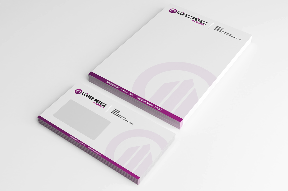 Stationery Design by Roy for Lopez Perez & Company | Design #3366643