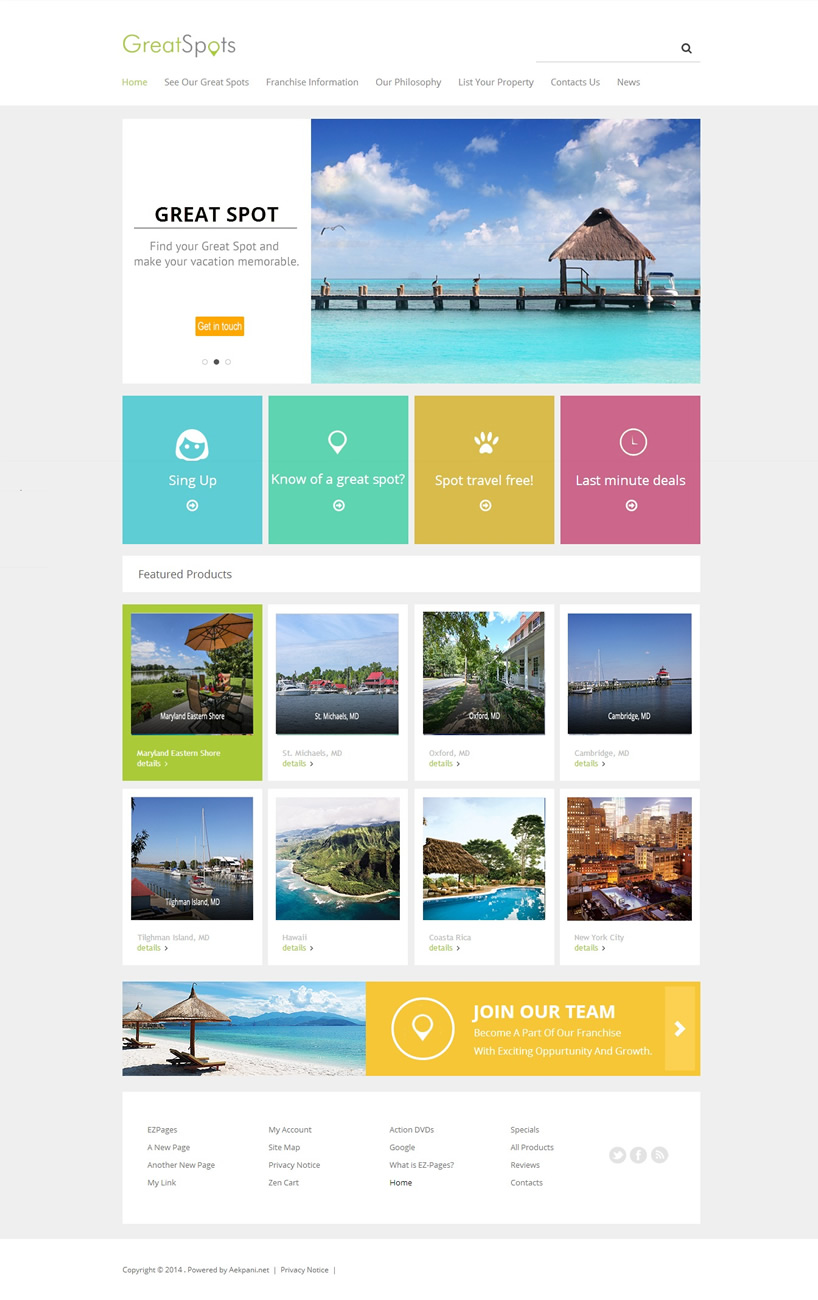 Diseño Web por Shoaib Abbasi para Great Spots | Diseño #3417010