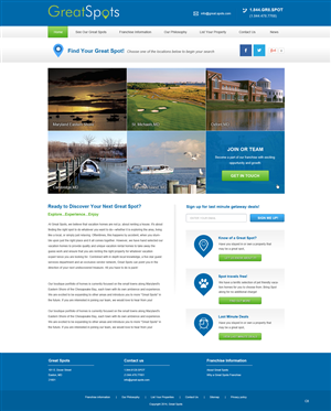 Web Design by pb for Great Spots | Design: #3382836