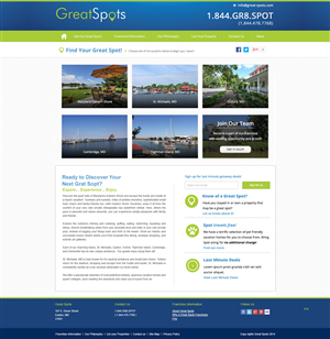 Diseño Web por pb para Great Spots | Diseño: #3382871