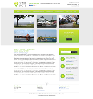 Diseño Web por Black Stallions Impressive Solutions para Great Spots | Diseño #3374293