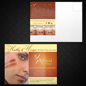 Postcard Design by Mon01 for NuVIME, Inc | Design: #3388144