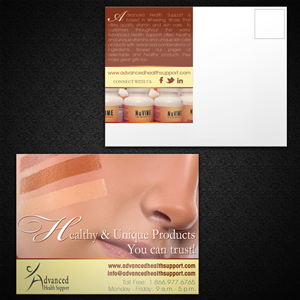 Postcard Design by Mon01 for NuVIME, Inc | Design: #3388856