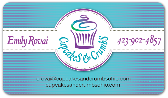 Design de Carte de Visite par Milager pour Cupcakes and Crumbs | Design #3369435
