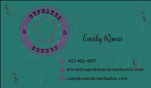 Business Card Design by PriDegree for Cupcakes and Crumbs | Design #3373963