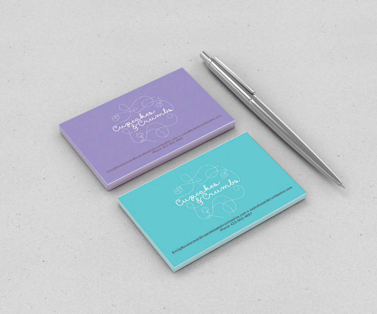 Design de Carte de Visite par  ilanos_sonali pour Cupcakes and Crumbs | Design #3366513