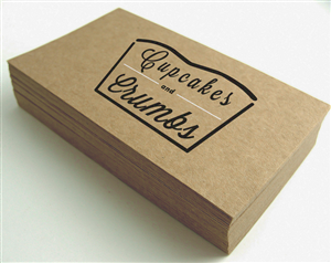 Design de Carte de Visite par  SerbanC pour Cupcakes and Crumbs | Design : #3368468