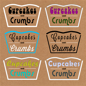 Design de Carte de Visite par  SerbanC pour Cupcakes and Crumbs | Design : #3368471