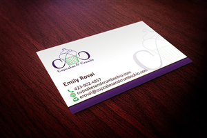Business Card Design by Hardcore Design for Cupcakes and Crumbs | Design: #3398748