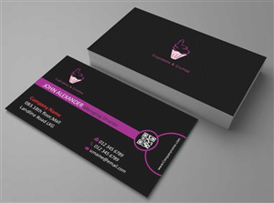 Business Card Design by AwsomeD for Cupcakes and Crumbs | Design: #3364051