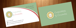 Business Card Design by harmi_199 for Cupcakes and Crumbs | Design: #3355635
