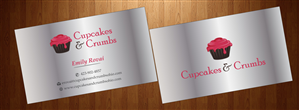Business Card Design by harmi_199 for Cupcakes and Crumbs | Design: #3355640