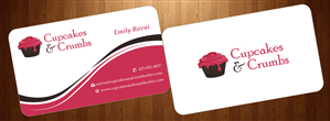 Business Card Design by harmi_199 for Cupcakes and Crumbs | Design: #3355644
