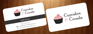 Business Card Design by harmi_199 for Cupcakes and Crumbs | Design: #3355662