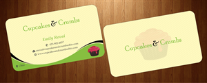 Business Card Design by harmi_199 for Cupcakes and Crumbs | Design: #3360163