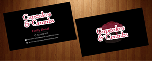 Business Card Design by harmi_199 for Cupcakes and Crumbs | Design: #3360179