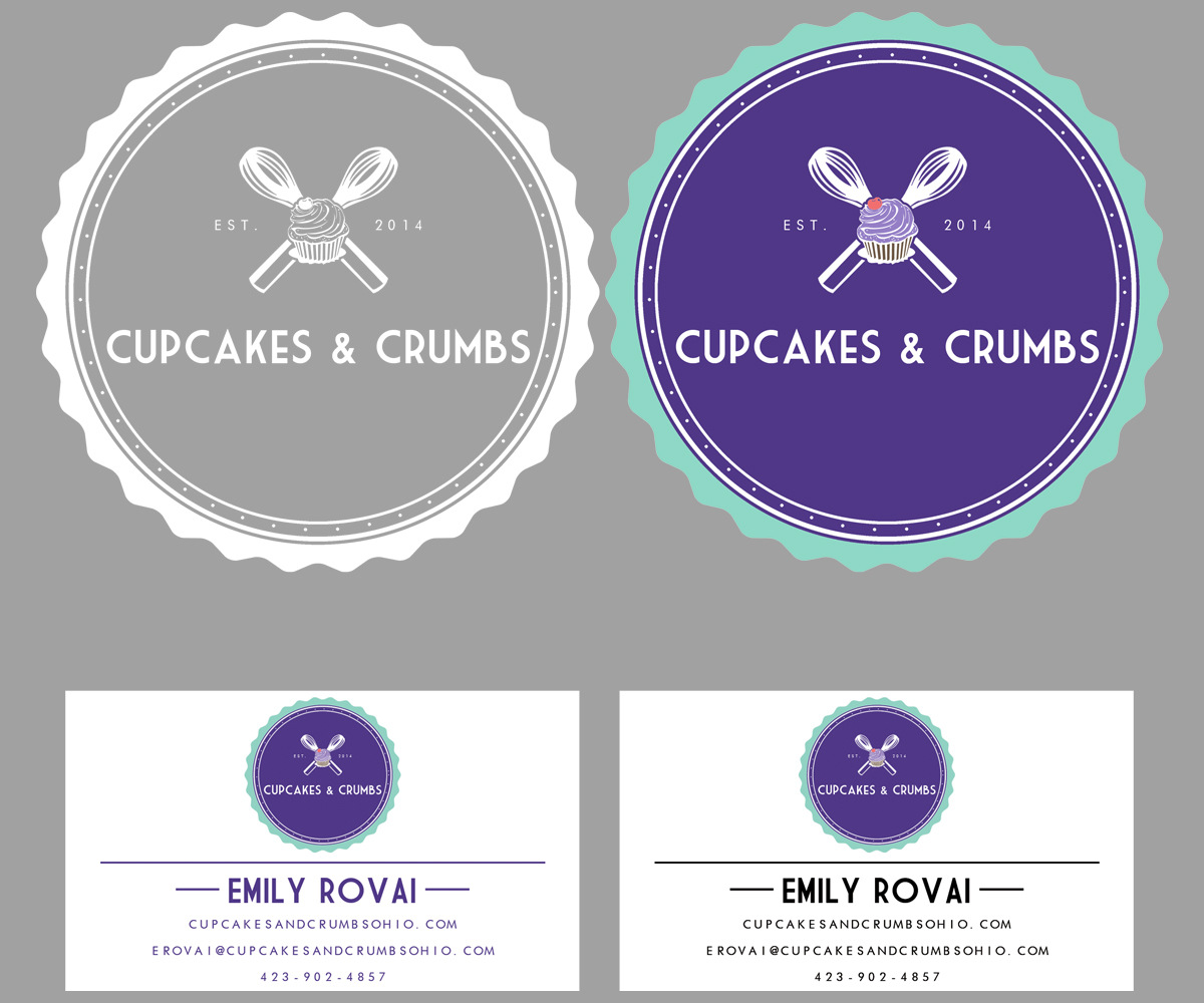 Design de Carte de Visite par dvn pour Cupcakes and Crumbs | Design #3390103