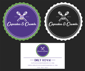 Business Card Design by dvn for Cupcakes and Crumbs | Design: #3392686