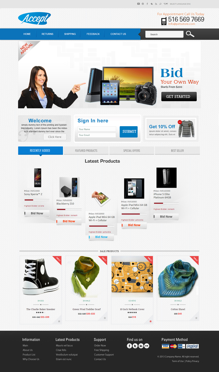 Web Design by webxvision for this project | Design #3411420