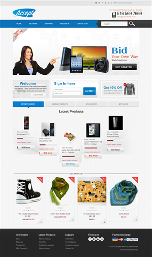 Web Design by webxvision