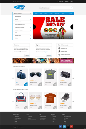 Web Design by pb for this project | Design: #3360872