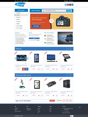 Web Design by pb for this project | Design: #3360900