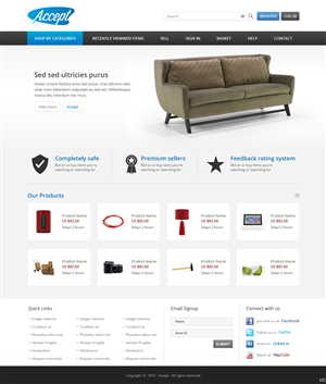 Web Design by pb for this project | Design: #3360919