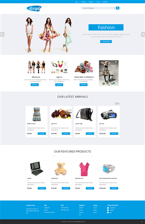 Web Design by pb for this project | Design: #3368480