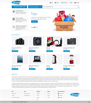 Web Design by pb for this project | Design: #3368484