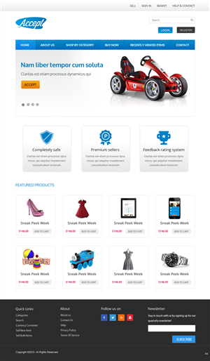 Web Design by pb for this project | Design: #3376796