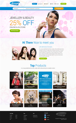 Web Design by the-lion-king for this project | Design: #3390140