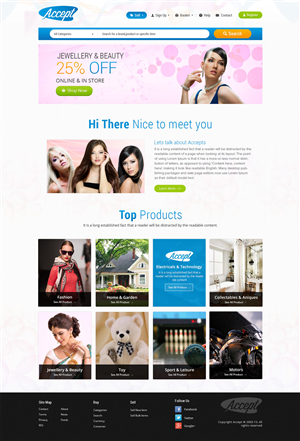 Web Design by the-lion-king for this project | Design: #3405406