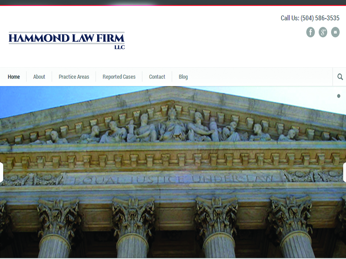 Logo Design by Natan for Hammond Law Firm, LLC | Design #3354184