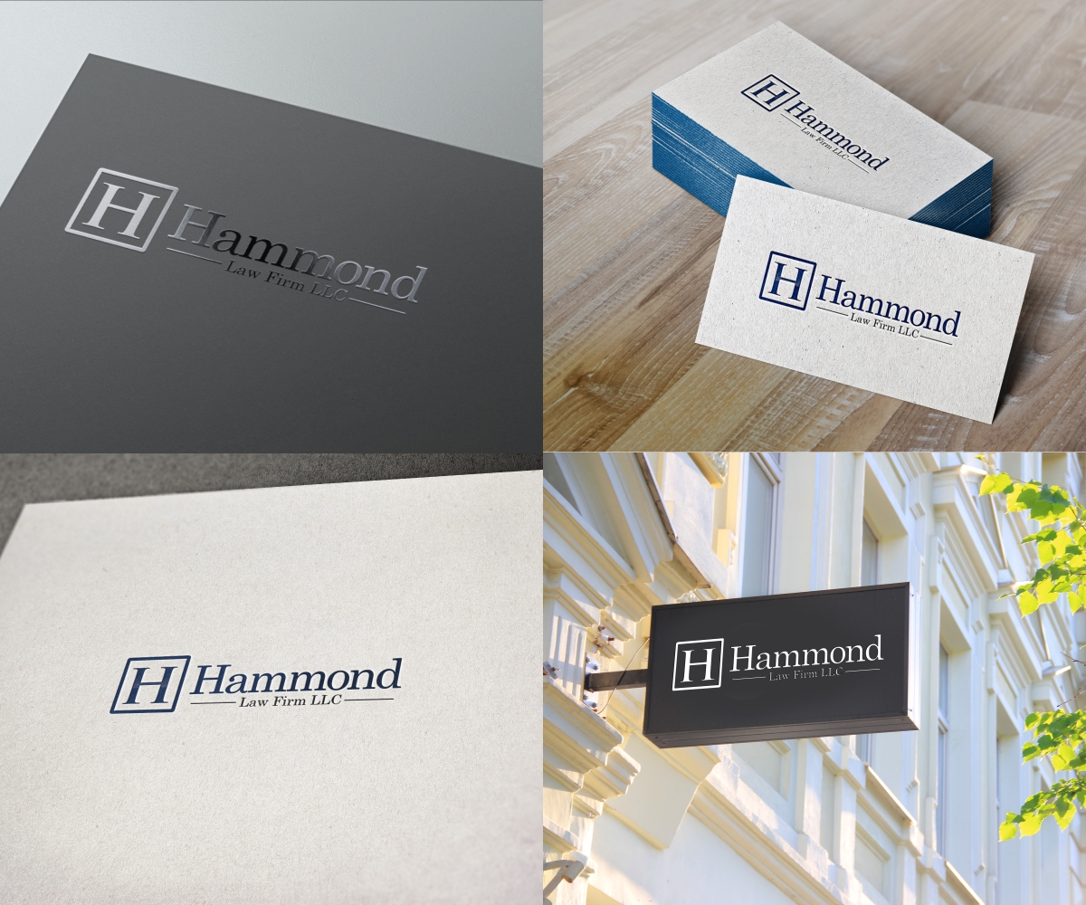 Logo Design by maverick for Hammond Law Firm, LLC | Design #3357220