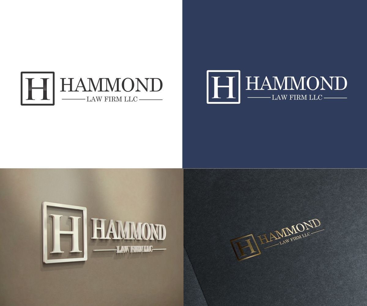 Logo Design by maverick for Hammond Law Firm, LLC | Design #3370071