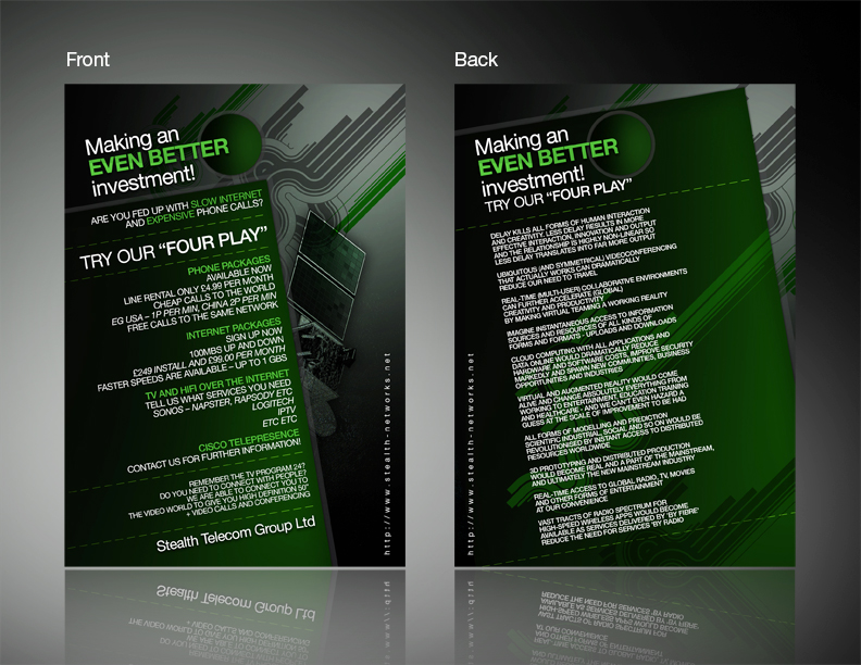 Diseño de Flyer por disign para este proyecto | Diseño #86285