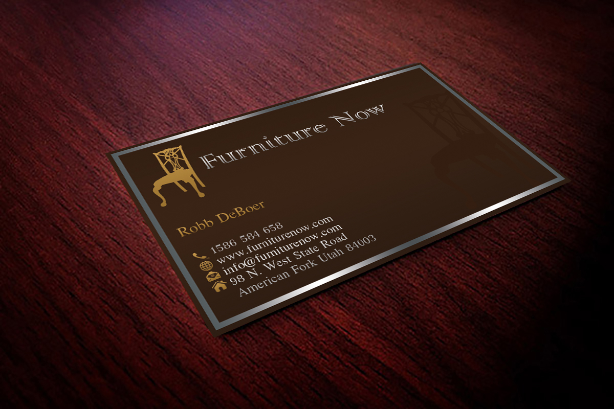 Design de Carte de Visite par Hardcore Design pour Furniture Now | Design #3372743