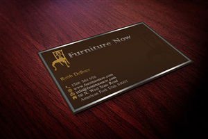 Business Card Design by Hardcore Design for Furniture Now | Design: #3372743